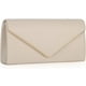 thumbnail image 2 of Bolso de mano Nodeber de piel vegana con tapa, color beige, 2 of 8