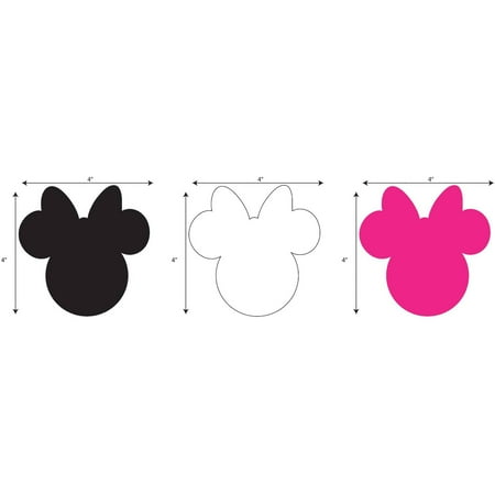 - Disney Minnie Small Ears Adhesive Felt, Multi-Colored