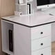 thumbnail image 5 of Monitor Working Office Desks Conference Meeting Storage Laptop Office Desks Multifunctional Reading Scrivania Room Furnitures My Lux Decor Round, 5 of 30
