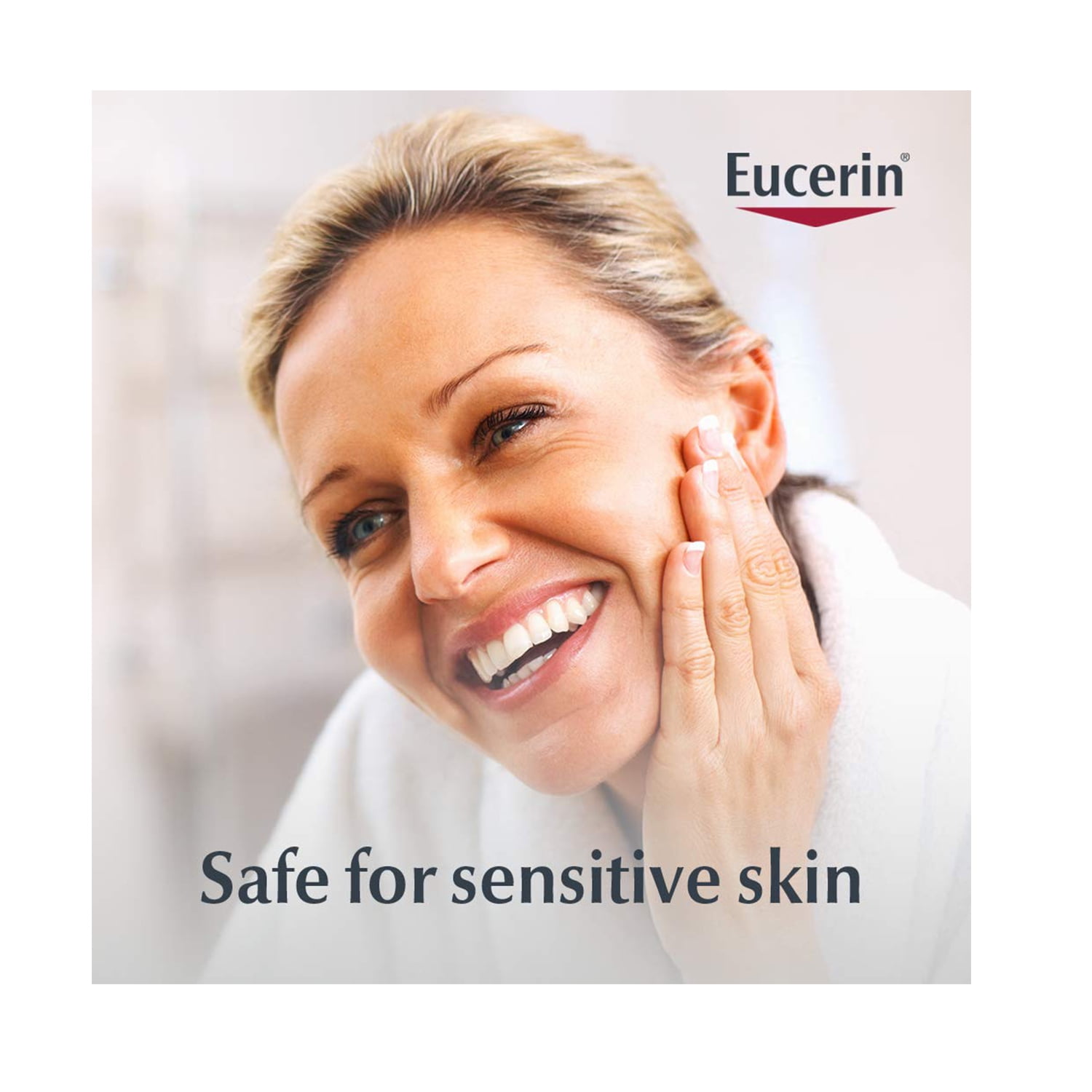 Eucerin Face Cream Anti Wrinkle Moisturize Skin Alcohol Free, 1.7oz, 9-Pack