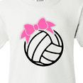 thumbnail image 4 of Inktastic Volleyball with Pink Bow Youth T-Shirt, 4 of 5