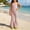 Pink, variant on Gamivast Girls 2 Piece Lounge Set Spaghetti Strap Tank Top And Flare Pants Striped Ribbed Matching Outfit Soft Summer Casual Sleepwear Daily Wear