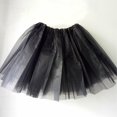thumbnail image 5 of Women's, Teen, Adult Classic Elastic 3, 4, 5 Layered Tulle Tutu Skirt, 5 of 6