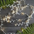 thumbnail image 5 of Battery Powered Fairy Lights,33ft 100 LED Silver Leaves String Lights for Bedroom,Wedding,Table Christmas Home Party Decoration (Warm Light), 5 of 5