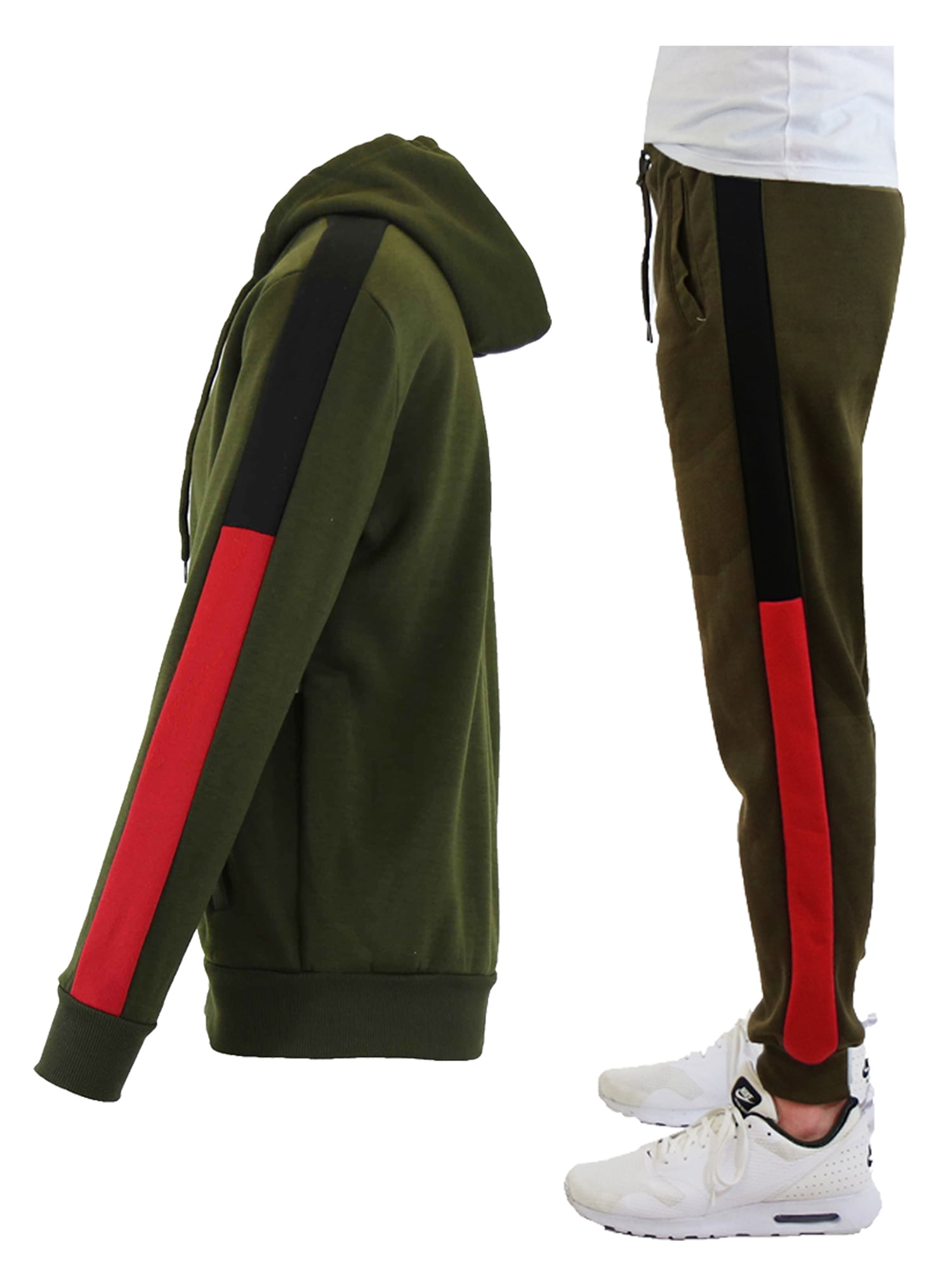 GBH Men's Fleece Hoodie \u0026 Jogger Set 
