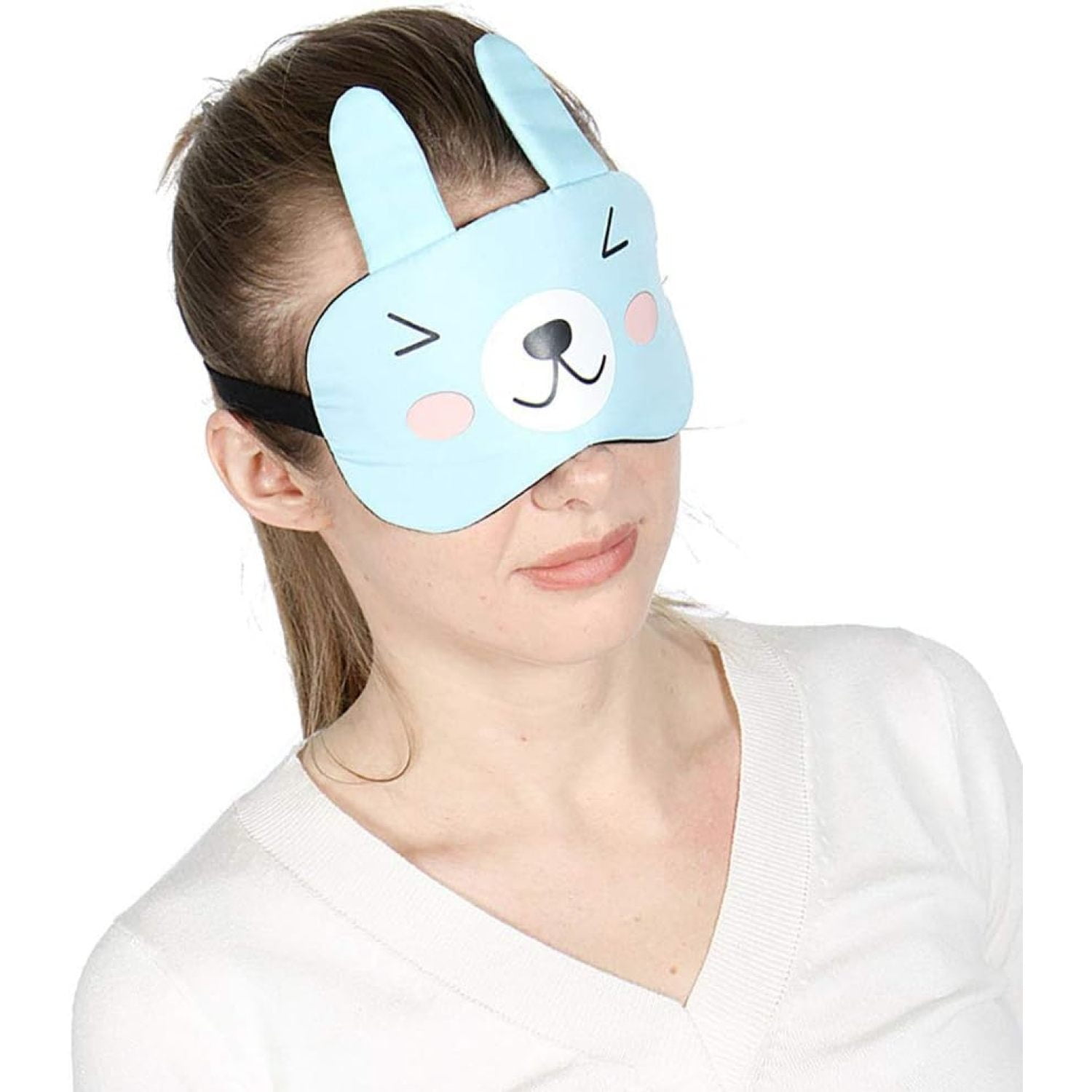 Hot Cold Sleep Gel Mask, Headache Eye Relief Removable Cooling Gel