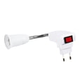 thumbnail image 2 of Flexible LED Bulb Socket Adapter to E27 Base, Socket Converter, On/Off Switch, 2 of 3