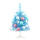 thumbnail image 2 of Mini árbol de Navidad Ticfox azul Macaron 60 cm con luces LED, 2 of 14