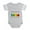Heather Gray, variant on CafePress - Yesweretwinsfraternal - Cute Infant Baby Football Bodysuit
