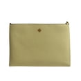 thumbnail image 2 of Tory Burch Women's 168307 Blake Swingpack Pebbled Leather Crossbody Shoulder Bag (Lemon Sugar), 2 of 5