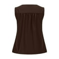 thumbnail image 5 of Womens Summer Tank Tops Pleated Crew Neck Cute Shirt Casual Sleeveless Loose Outfits 2025 Trendy Beach Vacation, 5 of 7