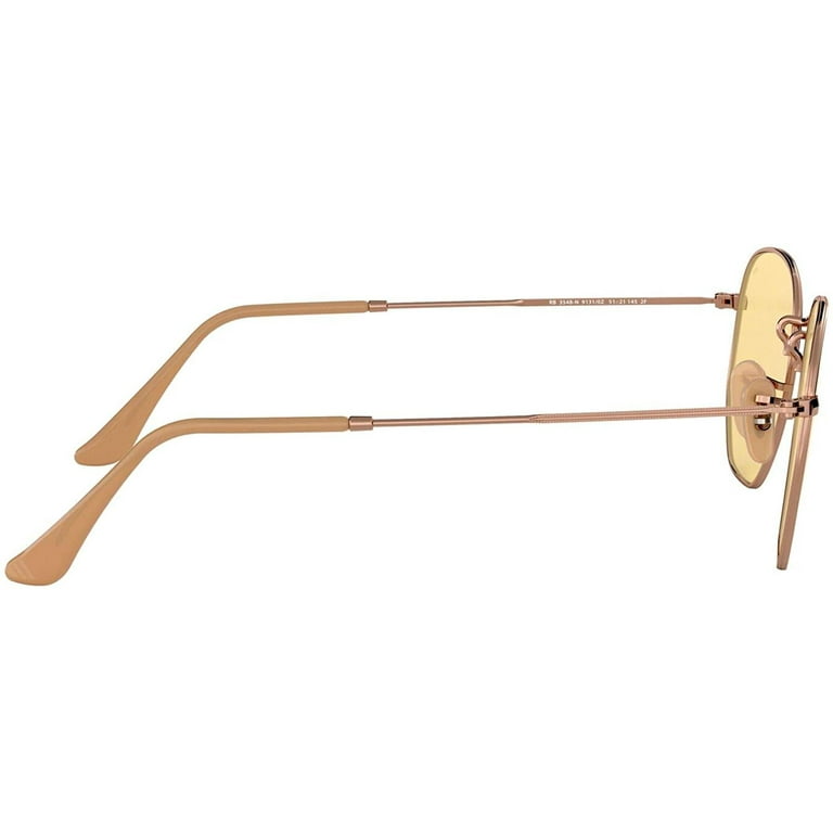 ★Rayn@ ★ Ray-Ban Rb3548n Evolve Photochromic Flat Lens Hexagonal Sunglasses