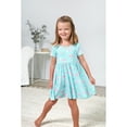 thumbnail image 3 of Infant & Toddler Girls Rainbow Sky Short Sleeve Twirl Dress, 3 of 8