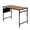 Rotten Wood Color, variant on GZXS Computer Desk with Side Hooks, 47.2" Study Writing Table with Storage Bag, PC Laptop Table with Metal Frame for Home Office, Oak