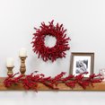 thumbnail image 3 of Northlight Berries Artificial Christmas Garland - 45" - Red, 3 of 6