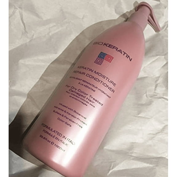 Bio queratina queratina acondicionador de reparación de humedad 1000 ml