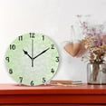 thumbnail image 2 of Dreamtimes Green Wall Clock,Silent Non Ticking 10 Inch Battery Operated Round Wall Clocks for Kitchen,Home,Bedrooms,Office Decor, 2 of 6