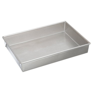 Pans 1110RC Aluminized Steel Oblong Cake Pan, 9" x 13"