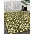 thumbnail image 3 of Ahgly Company Machine Washable Indoor Rectangle Transitional Chocolate Brown Area Rugs, 2' x 5', 3 of 7