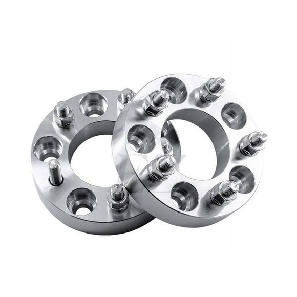 EZAccessory 2 Billet Wheel Adapters 5x5 to 5x5.5 (5x127 to 5x139.7) Thickness 1 Inch
