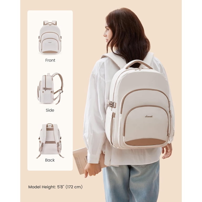 LOVEVOOK Laptop Backpack for Women, 15.6-Inch Work Backpack  display picture 3