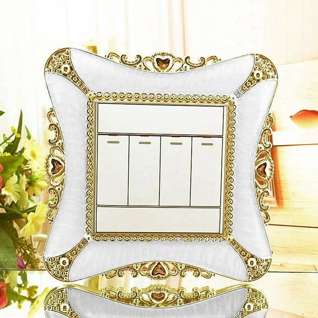 Dvkptbk The Stickers Home Cover Shape Wall Light Socket Stickers Room Decor Wh Home Decor