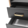 thumbnail image 6 of Miumaeov Mobile Salon Trolley Cart with 3 Drawers & Dryer Holder Hairstylist Storage Cart, 6 of 16