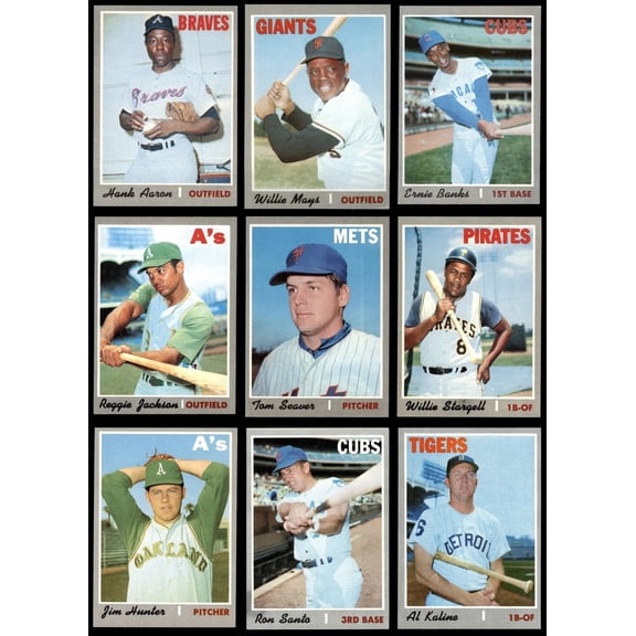 1970 Topps Vintage Baseball Mystery Slab, 1 Random Card Encapsulated | From Complete 720 Card Set Chase