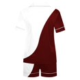 thumbnail image 5 of Qiopertar Liquidation à Moins de 5$ Blouse Décontractée Imprimée Col Rabattu Manches Courtes Mode Short Ensemble Pyjama Grandes Économies de Vacances!, 5 of 5