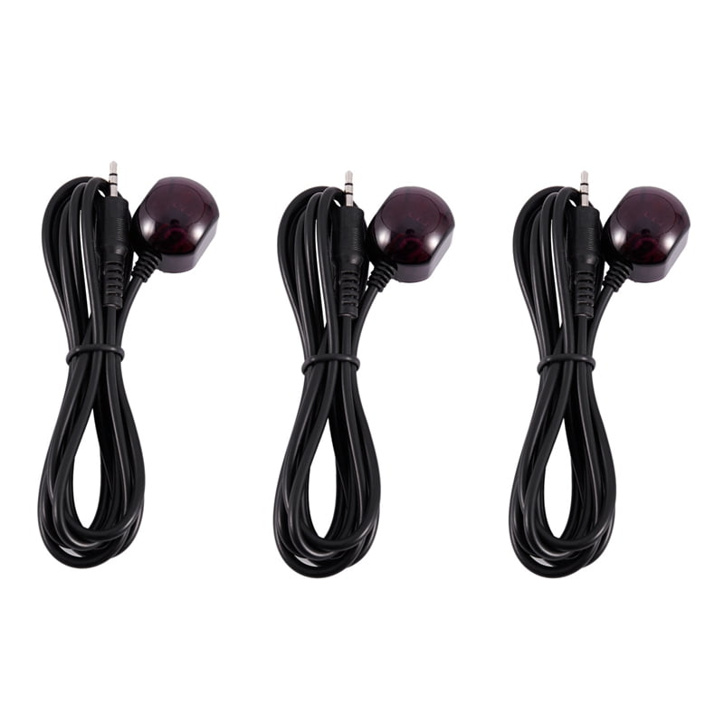 3pcs 2.5mm Ir Infrared Remote Control Receiver Extension Cord Cable for