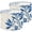 Color 4, variant on Linen Drum Lampshades Watercolor Leaf Chinoiserie Blue Tones White Elegant Traditional 13"x13"x10" Light Shade for Table Lamps Floor Lamp Shades Lampshade Replacement Assembly Required
