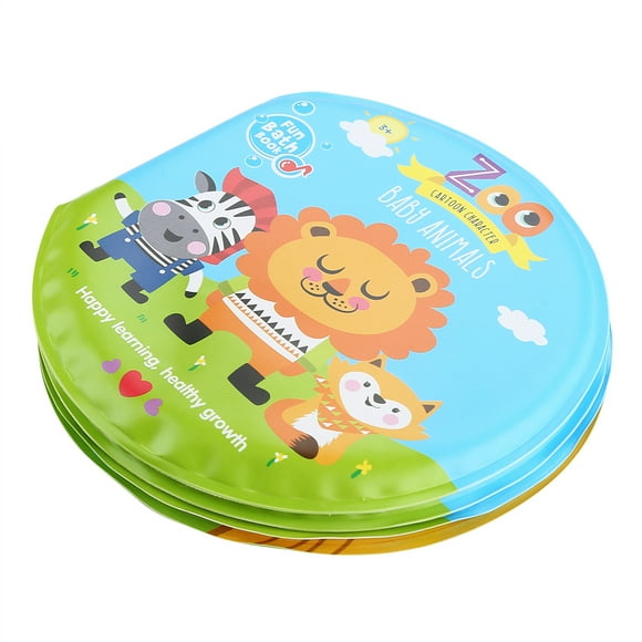 Tear Proof Baby Bath Book with Sound, Promotes Early Education, Increases Bathing Pleasure,