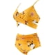 thumbnail image 2 of Traje de baño de cintura alta dividido para mujer, bikini sexy, traje de baño con push-up, conjunto de bikini con vendaje y parte superior de tubo, 2 of 7