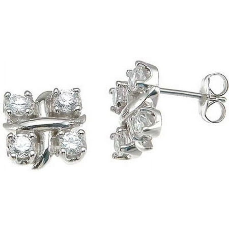 925 Sterling Silver Womens Fashion Earrings Makes a Unique Wife Birthday Gift, Fashion Sterling Silver Earrings