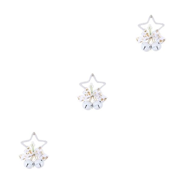 Colgante de Navidad Billuyoard campana de estrella decoración impermeable Festival temático