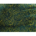 thumbnail image 4 of oneOone Georgette Viscose Fabric Leaves & Floral Block Printed Craft Fabric BTY 42 Inch Wide, 4 of 4