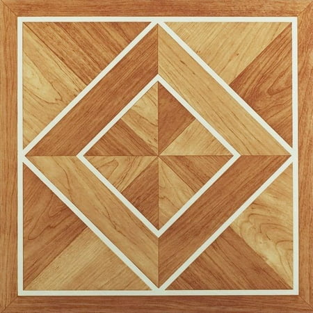 Vinyl Floor Tiles Self Adhesive Stick Flooring - Multi Pack Wood
