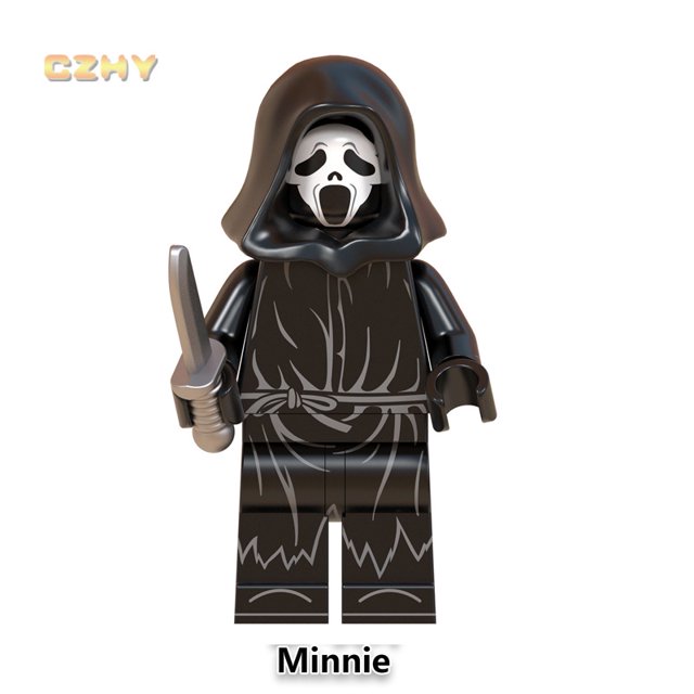 Halloween Horror Woodcutter Soldadura Eléctrica Fuego Lucha Zombie Mini Figuras De Acción Bloques De Construcción Juguetes Regalo De Navidad Gao Jiahui unisex