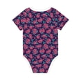 thumbnail image 2 of Rocae Rose Flowers for Baby Climbing Clothes Soft Baby Romper for Active Infants Comfortable and Breathable Crawling Jumpsuit Unisex Baby Outfit 6 Months, 2 of 8