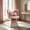 Pink + Fabric, variant on AUU Butterfly Back Swivel Vanity Chair – Makeup Stool & Accent Dining Seat for Bedroom, Living Room, Study, or Recreation Area