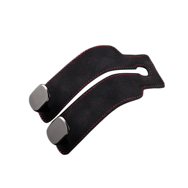 Baohd Rear Seat Storage Hook For Car Durable And Bendable Featuring Smooth Metal Hook Wont Damage Objects black