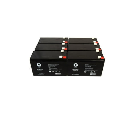 SPS Brand 12V 7 Ah Replacement Battery  for Best Technologies LI 750 (Fortress Rack Mount) UPS (6