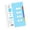 Light Blue, variant on THLKIF 4 Subject Spiral Notebook with Divider Tabs,Extra Thick Refillable Notebook Coil Binding and Planner Flags for Students Specialists B5 Portable Design High Page Count Coil Border Notebook ﻿ ﻿