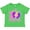 Apple Green, variant on Inktastic 2 Years Old with Butterfly and Flowers Girls Toddler T-Shirt