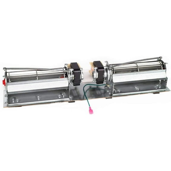 RCFK Fireplace Dual Blower Replacement for Majestic Wood Fireplaces | Ball Bearing, High Air Flow
