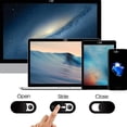 thumbnail image 3 of GHSDFBB Couverture de Webcam 8 Packs, Protecteur de Confidentialité Ultra Fin pour MacBook Pro, iMac, iPad Pro, et Plus Ordinateur Portable Ou Tablette, Noir, 3 of 4
