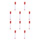 thumbnail image 2 of sweethay Portable Blackboard Marking Drawing Painting Pen Eraser Chalkboard School Erasable Markers with Office Anti-smudge Pencil negro rojo 10piezas, 2 of 6