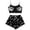 d-730Black1373, variant on MEZZALL Women Sleeveless Halloween Print Pajama Spaghetti Strap Skeleton Hand Graphic Crop Cami Sleep Tops With Shorts Comfortable Nightwear For Cozy Home Sleepwear Breathable 2 Piece Pjs