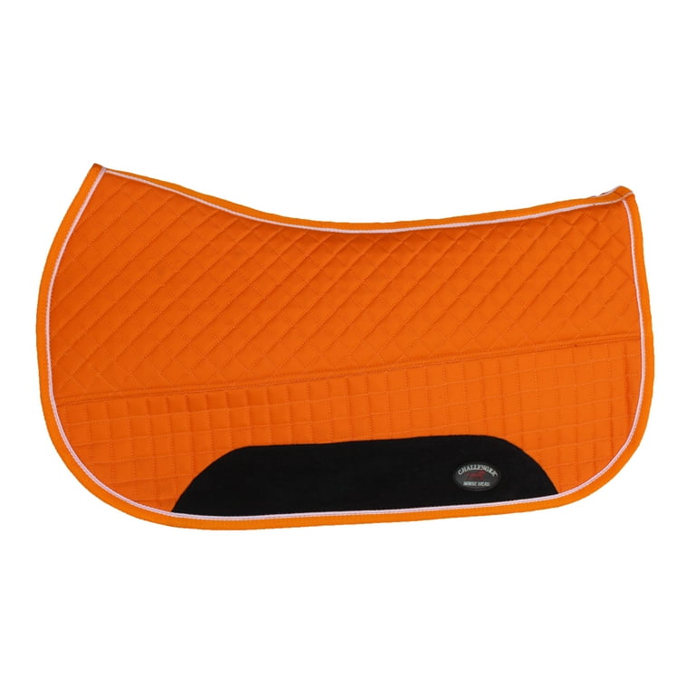 Orange western saddle pad sale