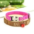 thumbnail image 5 of Pet Artist Reflective Personalised Cat Collar Adjustable With Custom Engraved Name Tag Bell, 5 of 16